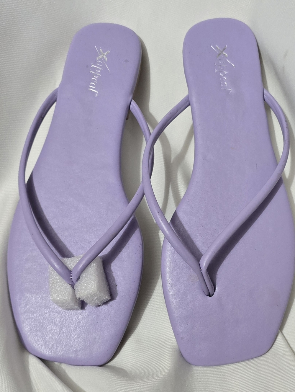 XAPPEAL WOMEN’S SUMMER FLIP FLOP SANDALS SIZE 9M LILAC